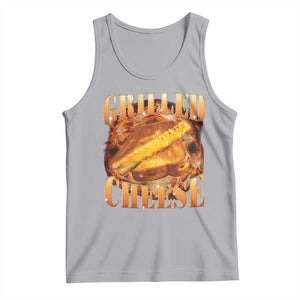 Grilled Cheese Tank Top Food Lover Funny Gag Weird Meme 90s TS11 Athletic Heather Print Your Wear