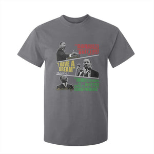 Martin Luther King MLK Quotes Black History Leaders T Shirt For Kid TS11 Charcoal Print Your Wear