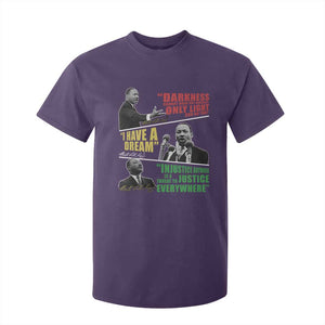 Martin Luther King MLK Quotes Black History Leaders T Shirt For Kid TS11 Purple Print Your Wear