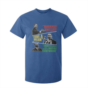 Martin Luther King MLK Quotes Black History Leaders T Shirt For Kid TS11 Royal Blue Print Your Wear