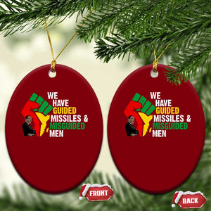 MLK Quotes We Have Guided Missiles And Misguided Men Ceramic Ornament Dr Martin Luther King Jr TS11 Print Your Wear