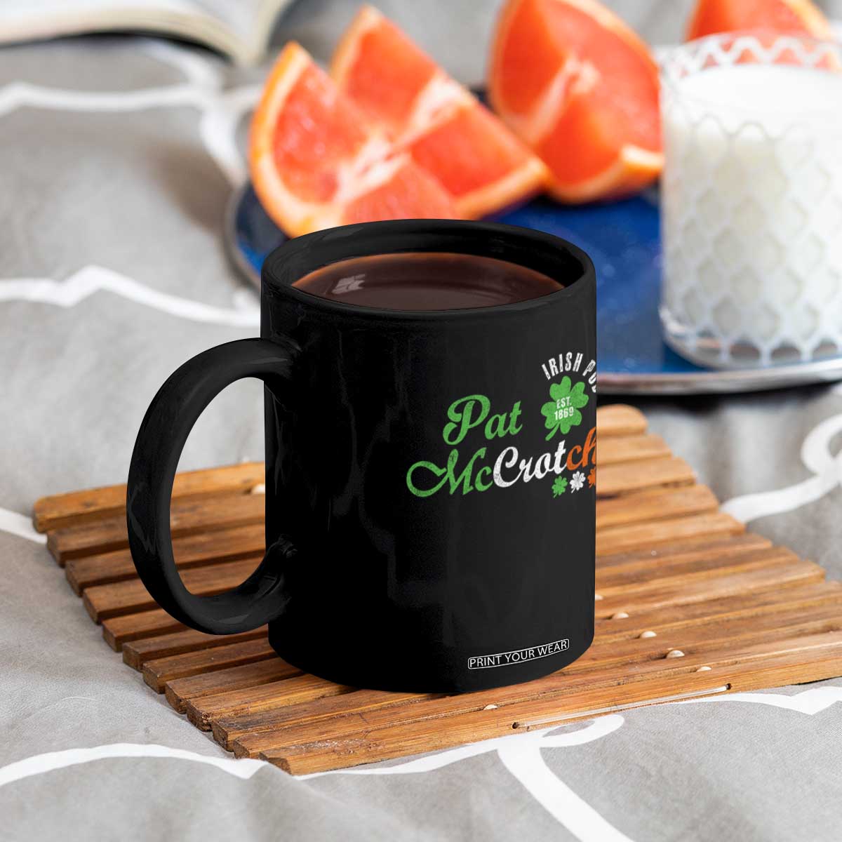 Pat McCrotch Irish Pub Coffee Mug St Patricks Day Drinking Humor TS11 Print Your Wear