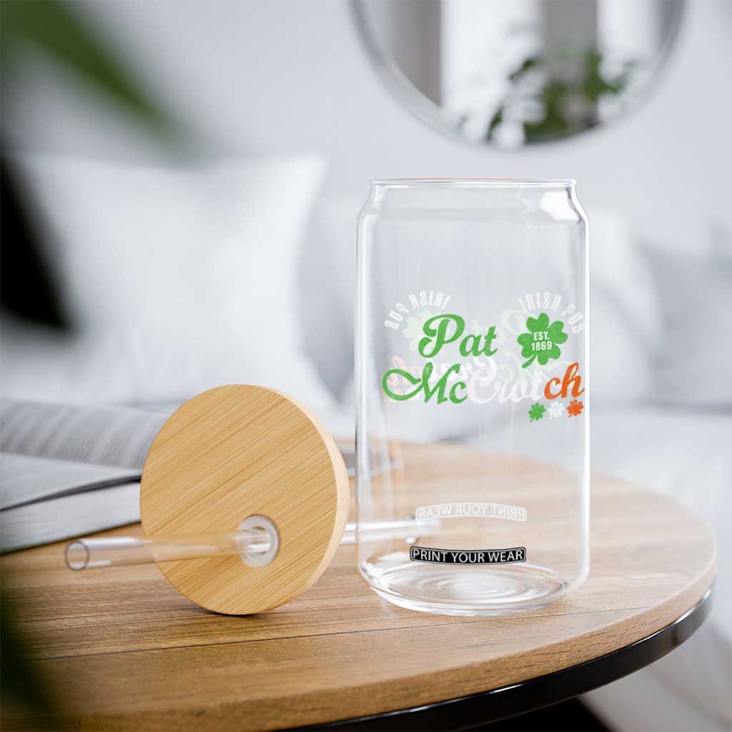 Pat McCrotch Irish Pub Glass Can St Patricks Day Drinking Humor TS11 Print Your Wear