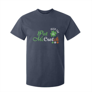 Pat McCrotch Irish Pub T Shirt For Kid St Patricks Day Drinking Humor TS11 Navy Print Your Wear