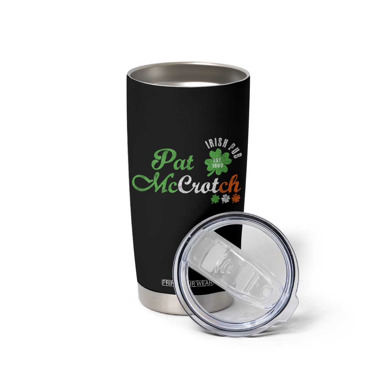 Pat McCrotch Irish Pub Tumbler Cup St Patricks Day Drinking Humor TS11 Print Your Wear
