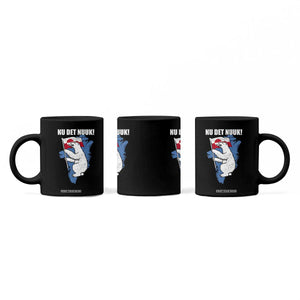 Nu Det Nuuk Nows Enough Coffee Mug Funny Saying Bear Greenlandic Flag TS11 Print Your Wear