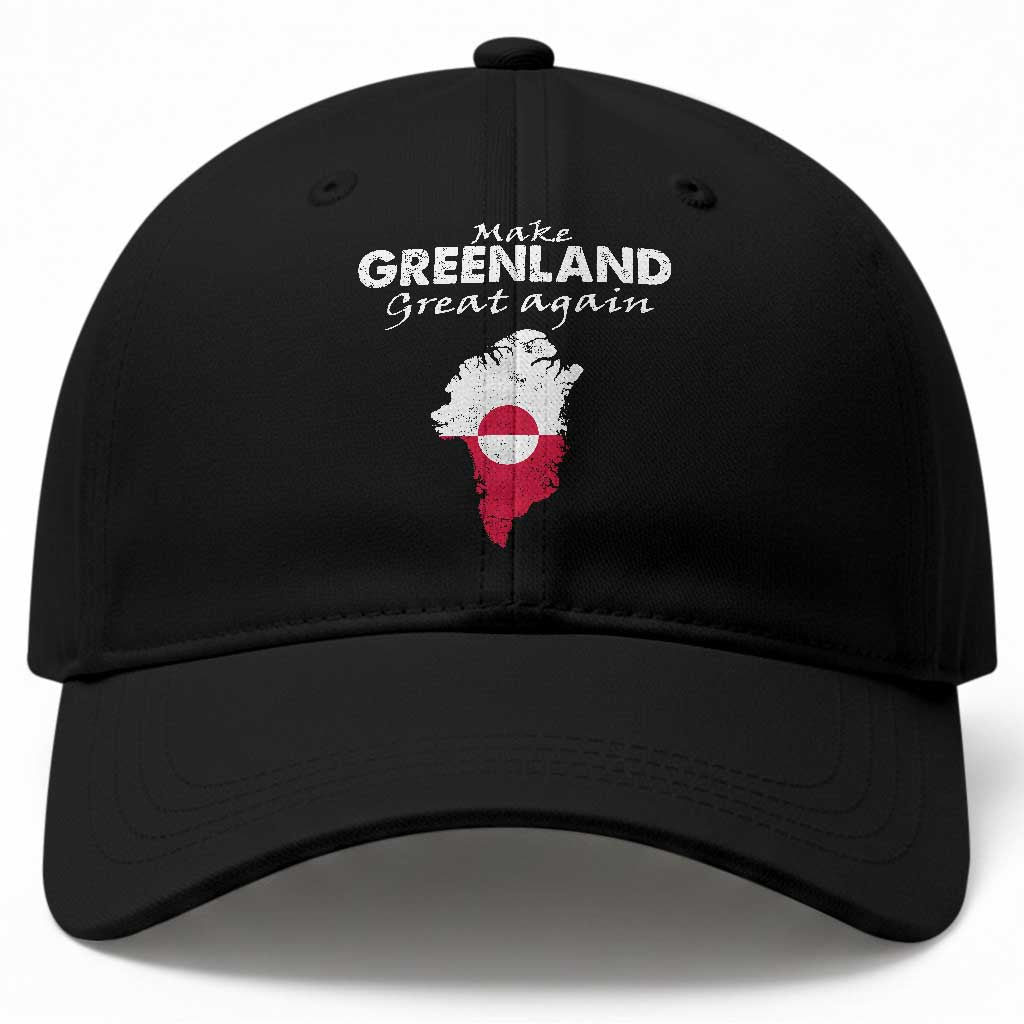 Make Greenland Great Again Baseball Cap Act USA 51st State Greenland TS11 Print Your Wear