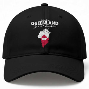 Make Greenland Great Again Baseball Cap Act USA 51st State Greenland TS11 Print Your Wear