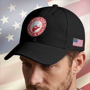 Greenland Is Not For Sale Baseball Cap Gronland Er Ikke Til Salg Greenland Protest TS11 Print Your Wear