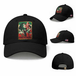 Free Iran Protest Baseball Cap Support Women Life Freedom Statement TS11 Baseball Cap Universal Fit Black Print Your Wear