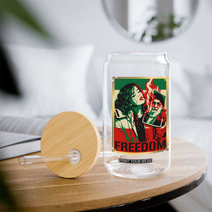 Free Iran Protest Glass Can Support Women Life Freedom Statement TS11 Print Your Wear