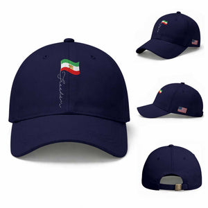 Persian Freedom Baseball Cap Free Iran Proud Persian Iranian TS11 Baseball Cap Universal Fit Dark Blue Print Your Wear