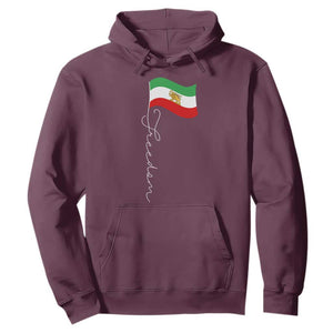 Persian Freedom Hoodie Free Iran Proud Persian Iranian TS11 Maroon Print Your Wear