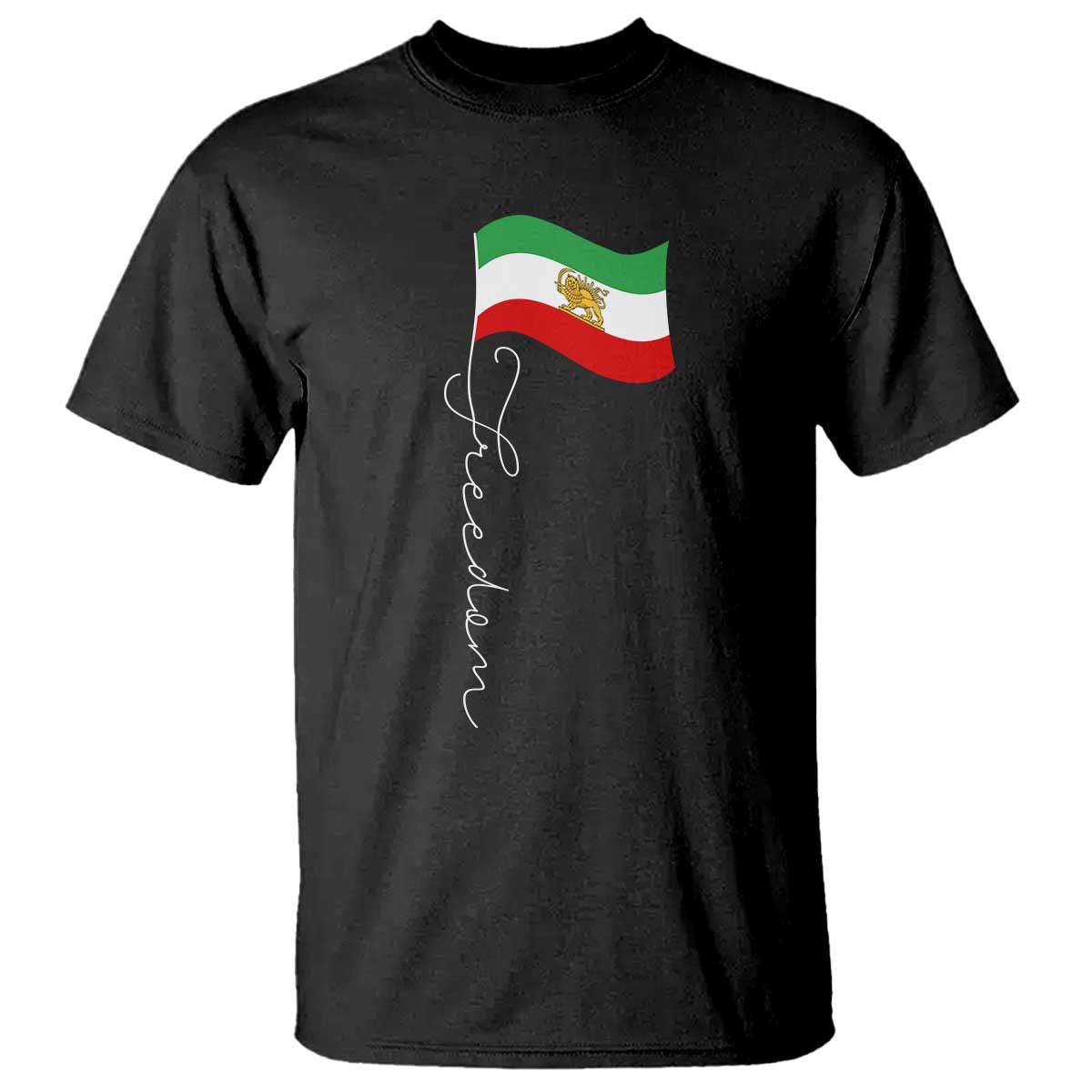 Persian Freedom T Shirt Free Iran Proud Persian Iranian TS11 Black Print Your Wear