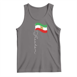 Persian Freedom Tank Top Free Iran Proud Persian Iranian TS11 Deep Heather Print Your Wear