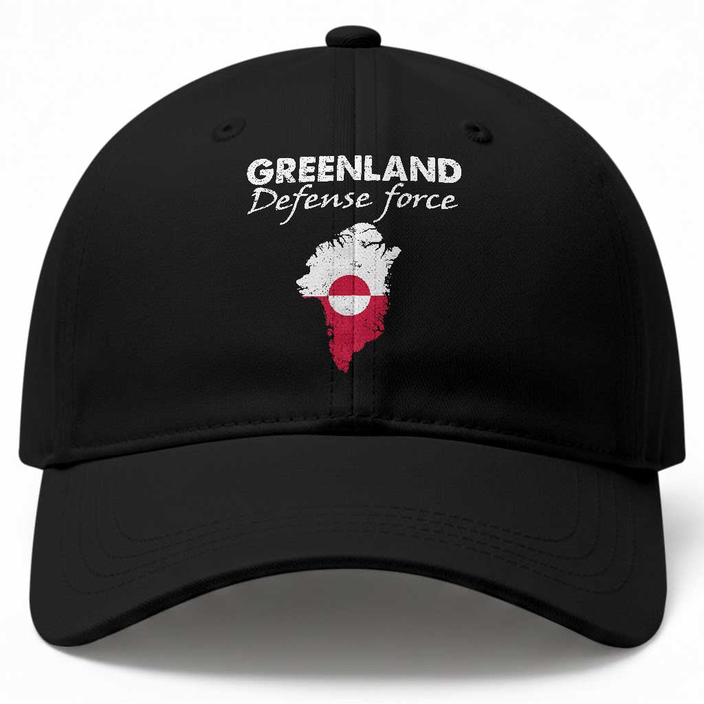 Greenland Defense Force Baseball Cap Political Statement Greenland Policy TS11 Print Your Wear