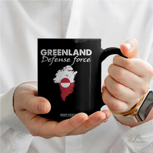 Greenland Defense Force Coffee Mug Political Statement Greenland Policy TS11 Print Your Wear
