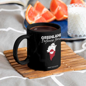 Greenland Defense Force Coffee Mug Political Statement Greenland Policy TS11 Print Your Wear