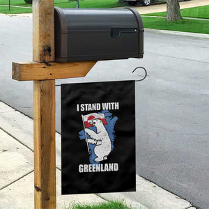 I Stand With Greenland Garden Flag Polar Bear Greenland Protest TS11 Print Your Wear