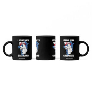 I Stand With Greenland Coffee Mug Polar Bear Greenland Protest TS11 Print Your Wear