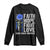 Colon Cancer Awareness Long Sleeve Shirt Faith Hope Fight Love Sunflower USA Flag TS11 Black Print Your Wear