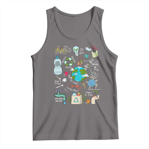 Earth Day Ecological sustainability Environment Protection Tank Top TS11 Deep Heather Print Your Wear