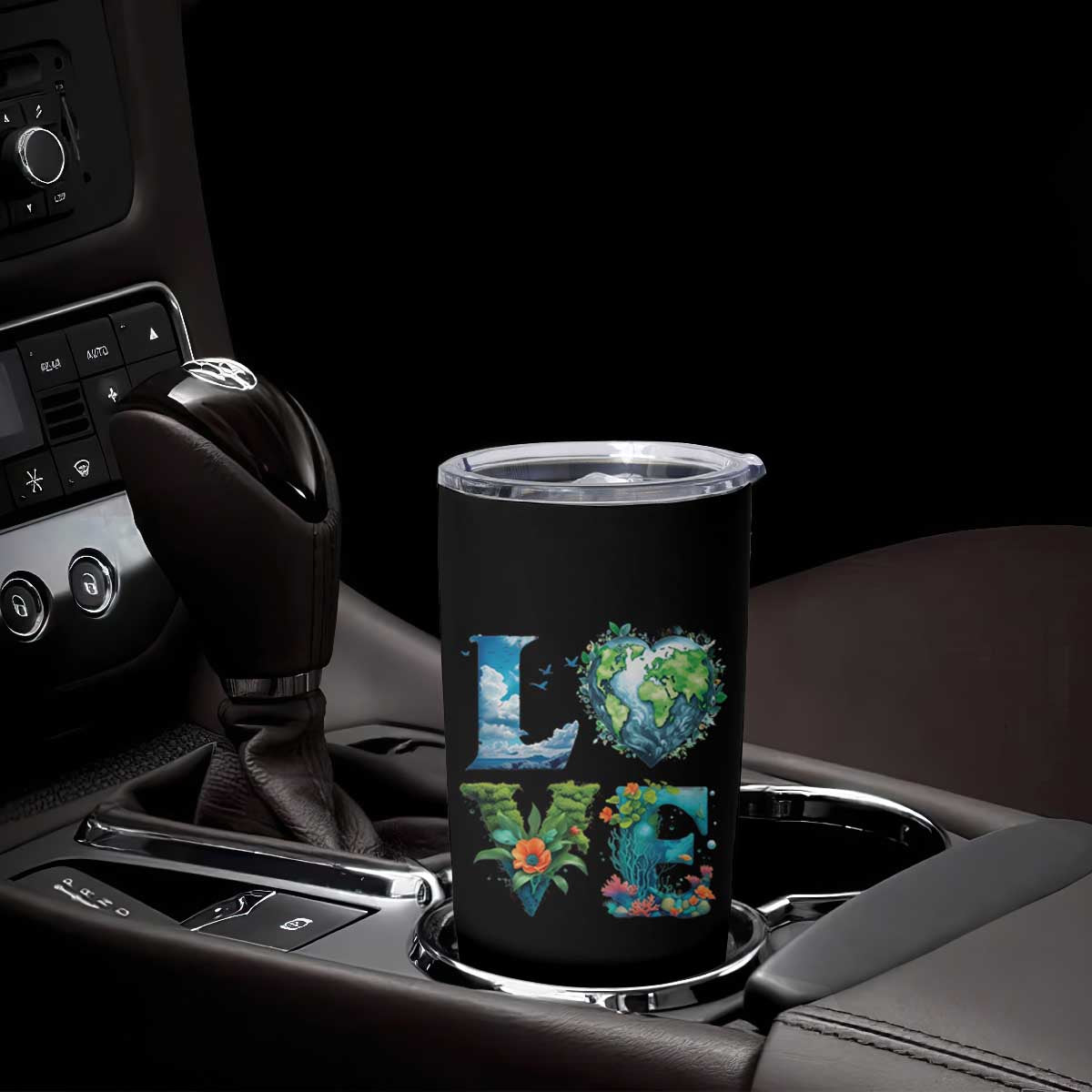 LOVE Planet Nature Anniversary Earth Day Tumbler Cup TS11 Print Your Wear
