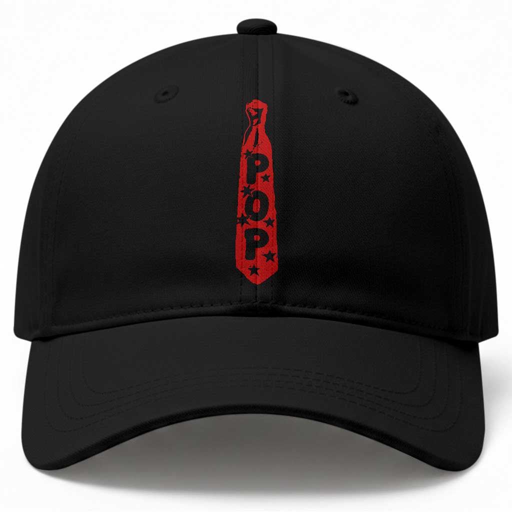 Pop Tie Star Dad Music Lover Fathers Day Baseball Cap TS11 Print Your Wear
