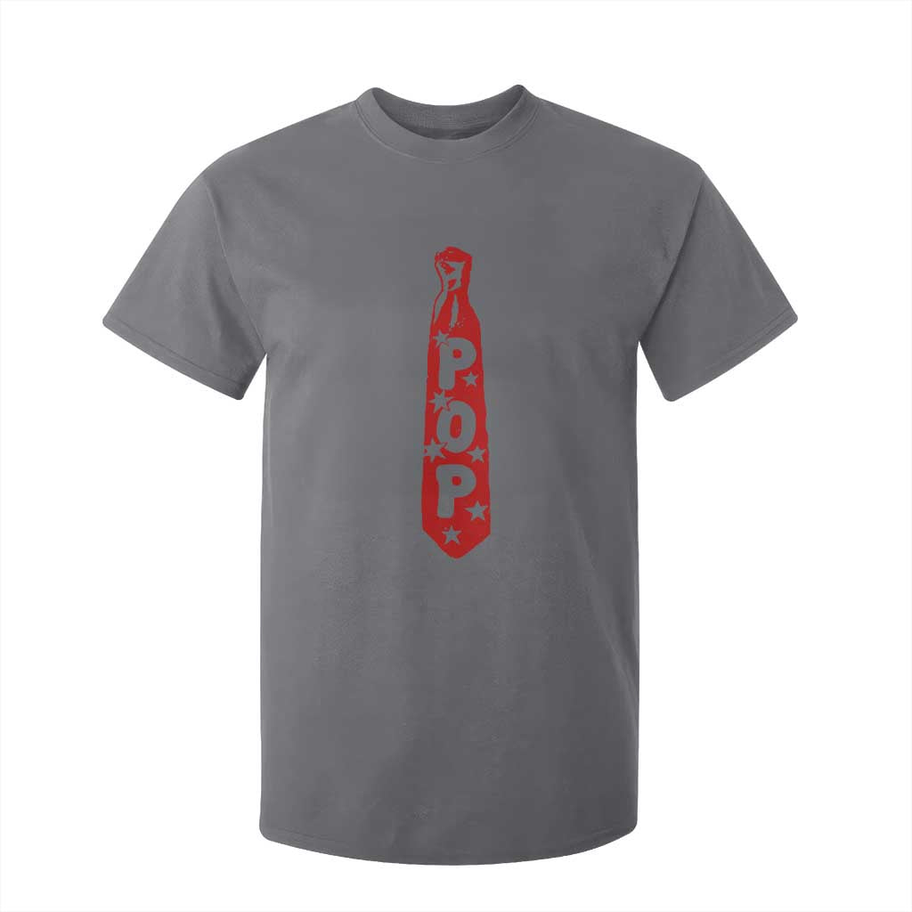 Pop Tie Star Dad Music Lover Fathers Day T Shirt For Kid TS11 Charcoal Print Your Wear