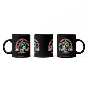 After Every Storm There Is A Rainbow Coffee Mug Pregnancy Announcement TS11 Print Your Wear