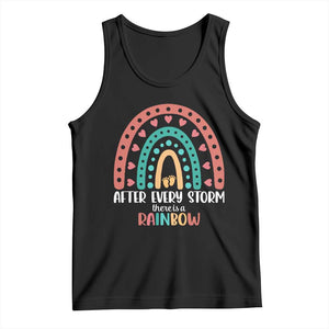 After Every Storm There Is A Rainbow Tank Top Pregnancy Announcement TS11 Black Print Your Wear