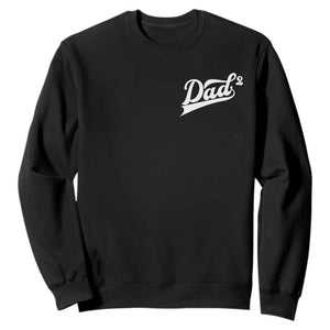Dad Of Two Sweatshirt Funny Daddy Squared Promoted for The Second Time TS11 Black Print Your Wear