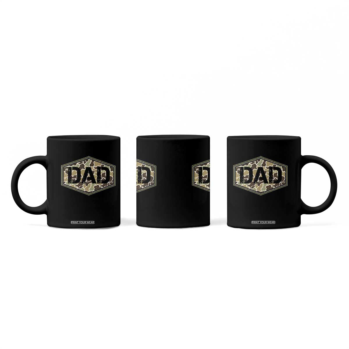 Dad Retro Old Camo Hunting Daddy Fathers Day Coffee Mug Dad Retro Old Camo Hunting Daddy Fathers Day TS11 Print Your Wear