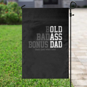Bold Badass Bonus Dad Garden Flag Old Ass Dad Funny Father's Day Gift TS11 Print Your Wear