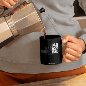 Bold Badass Bonus Dad Coffee Mug Old Ass Dad Funny Father's Day Gift TS11 Print Your Wear
