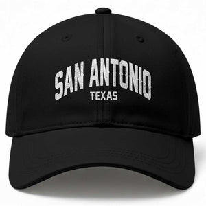 San Antonio Texas TX Vintage Baseball Cap TS11 Print Your Wear