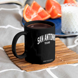 San Antonio Texas TX Vintage Coffee Mug TS11 Print Your Wear