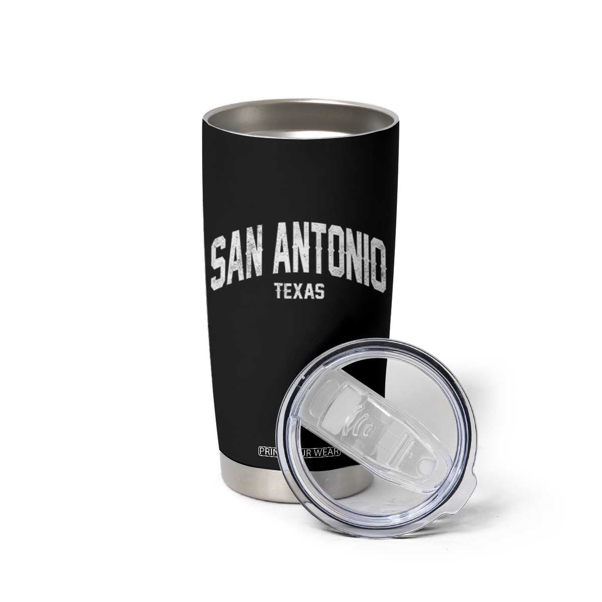 San Antonio Texas TX Vintage Tumbler Cup TS11 Print Your Wear
