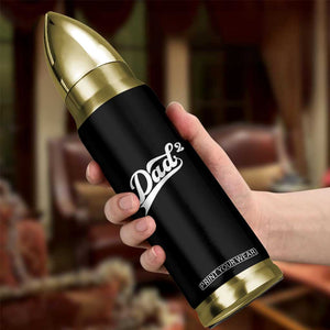 Dad Of Two Bullet Tumbler Funny Daddy 2 Promoted for The Second Time TS11 Print Your Wear