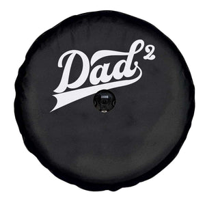 Dad Of Two Spare Tire Cover Funny Daddy 2 Promoted for The Second Time TS11 Print Your Wear