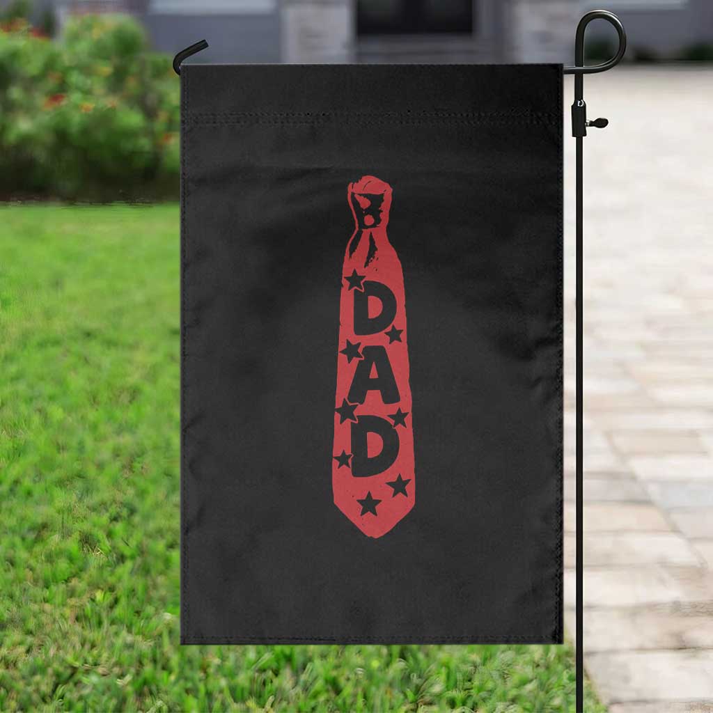 Dad Tie Star Music Lover Fathers Day Garden Flag TS11 Print Your Wear