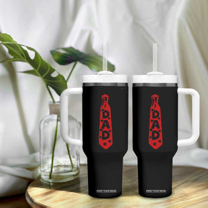 Dad Tie Star Music Lover Fathers Day Tumbler With Handle TS11 Print Your Wear