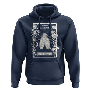 Cicada Hoodie Broods XIX And XIII The Cicadas Entomology 2024 TS11 Navy Print Your Wear