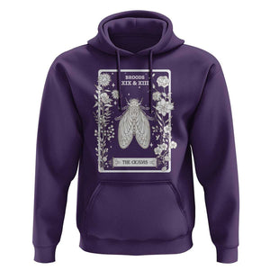 Cicada Hoodie Broods XIX And XIII The Cicadas Entomology 2024 TS11 Purple Print Your Wear