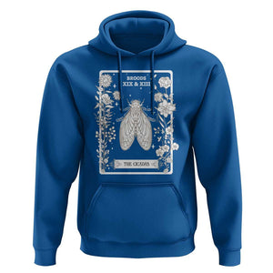 Cicada Hoodie Broods XIX And XIII The Cicadas Entomology 2024 TS11 Royal Blue Print Your Wear