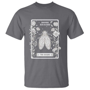 Cicada T Shirt Broods XIX And XIII The Cicadas Entomology 2024 TS11 Charcoal Print Your Wear