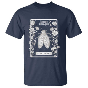 Cicada T Shirt Broods XIX And XIII The Cicadas Entomology 2024 TS11 Navy Print Your Wear