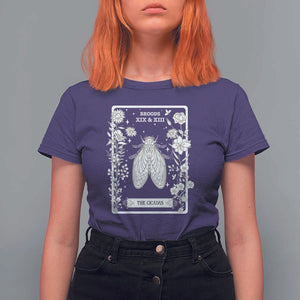 Cicada T Shirt For Women Broods XIX And XIII The Cicadas Entomology 2024 TS11 Purple Print Your Wear