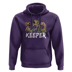 Zookeeper Hoodie Animals Cute Zoo Wildlife Lover TS11 Purple Print Your Wear