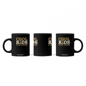 Chess Lover Coffee Mug Cool Kids Play Chess Vintage King TS11 Print Your Wear